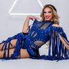 SCARLETT FRINGE DANCE LEO w/ SINGLE BELT