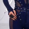 PALOMA POWER-SUIT w/ SINGLE BELT