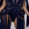 SCARLETT FRINGE DANCE LEO w/ SINGLE BELT