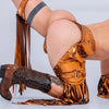 GURL GOGO CHAPS&BELT ADJUSTABLE  (chaps only must order thong separately)