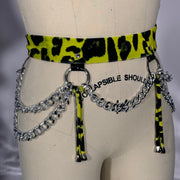 Captured Belt w/chain