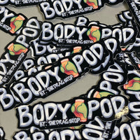 BODY POD 3" STICKER