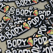 BODY POD 3" STICKER